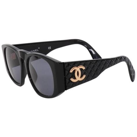 chanel eyeglasses gold|chanel sunglasses quilted sides.